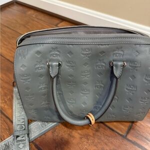 MCM Gray Crossbody Bag